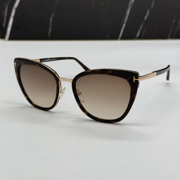 NEW TOM FORD TF717 52F WOMEN CAT EYE SUNGLASSES TOM FORD SIMONA FT0717/S 52F main image 9